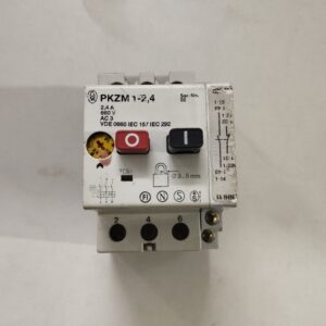 Klockner pkzm1-2,4 circuit breaker motor starter (1,6-2,4a)