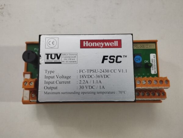 HONEYWELL FC-TPSU-2430 CC V1.1 POWER SUPPLY CONVERTER - Image 3