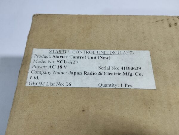 Jrcs scu-at7 starter control unit - Image 4