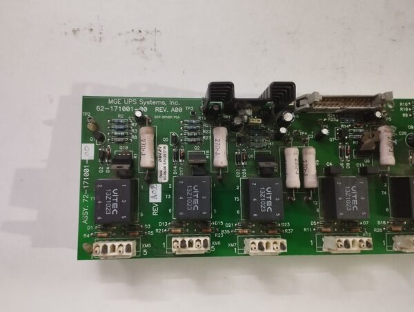 MGE UPS SYSTEMS 62-171001-00 SCR DRIVER PCA BOARD - Image 4