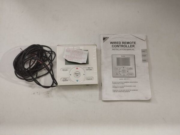 Daikin brc1e73 wired remote controller