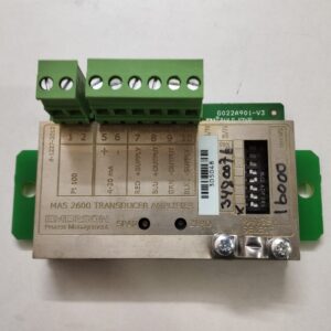 Emerson Mas 2600 Transducer Amplifier