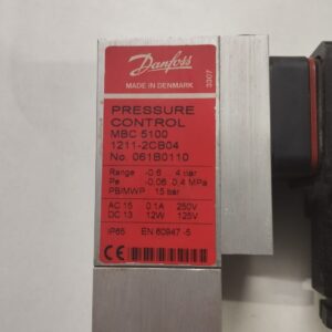 Danfoss Mbc 5100 Pressure Control Switch