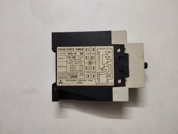 Mitsubishi Srs-H Np Solid State Timer - Image 3