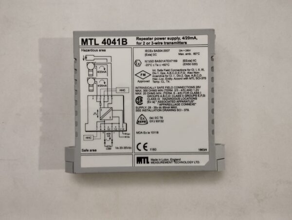 Mtl Mtl4041b Repeater Power Supply - Image 3