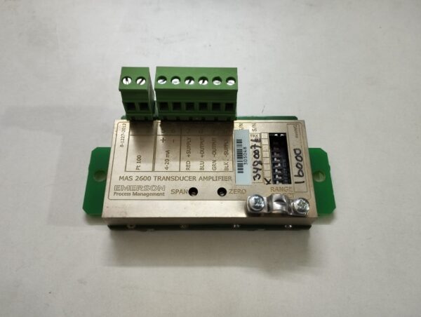 Emerson Mas 2600 Transducer Amplifier - Image 4