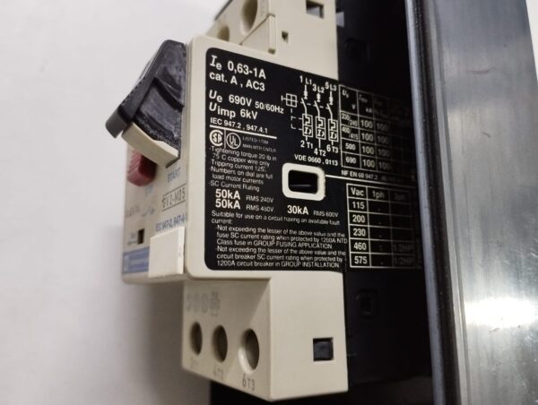 Telemecanique Gv2-M05 Motor Circuit Breaker - Image 4