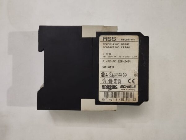 Entrelec Schiele Mss Mecotron Thermistor Motor Protection Relay - Image 4
