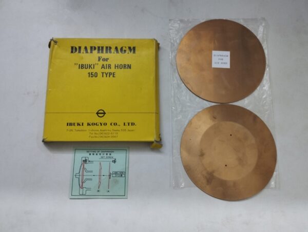 Ibuki Kogyo Diaphragm For Ibuki Air Horn 150 Type - Image 5