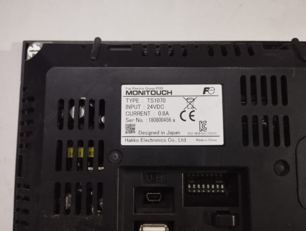 Fuji/Hakko Electronic Monitouch Ts1070 Touch Screen Display - Image 6