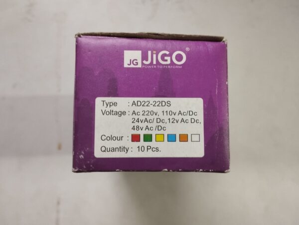 Jg-Jigo Ad22-22ds Indicator Light - Image 6