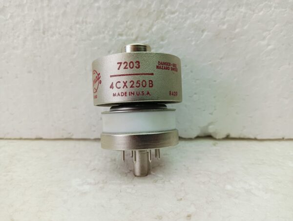 EIMAC 7203/4CX250B TETRODE VACCUM TUBE - Image 2