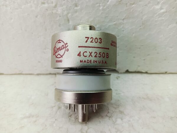 EIMAC 7203/4CX250B TETRODE VACCUM TUBE