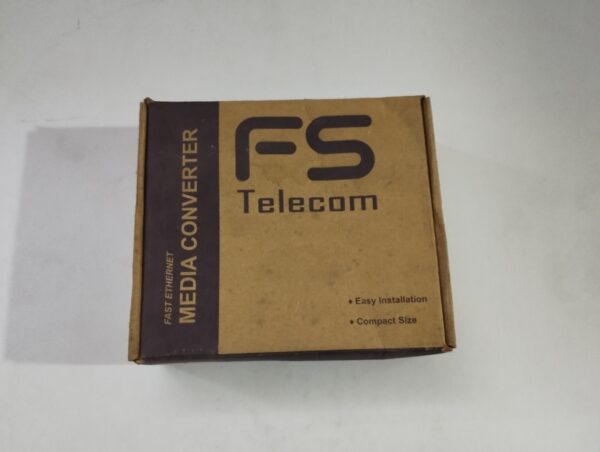 Fs Telecom 10/100base-Tx To 100base-Fx Ethernet Media Converter - Image 2