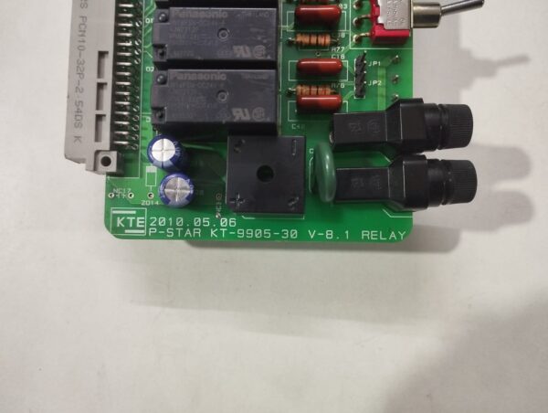 Kte P-Star Kt-9905-30 V-8.1 Relay Pcb Card - Image 3