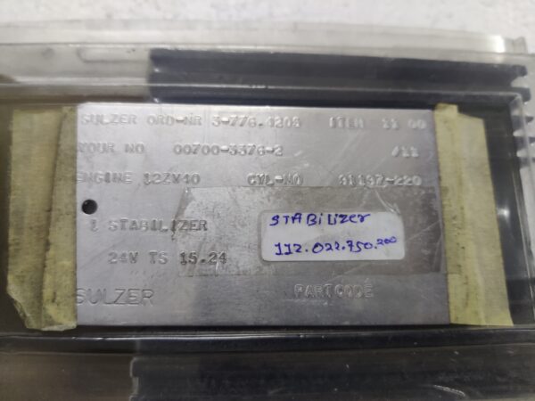 Sulzer 112.022.750.200 Stabilizer