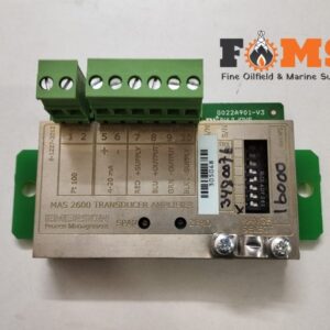 Emerson Mas 2600 Transducer Amplifier Archives
