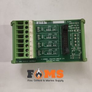 Cegelec Controls Mae 96-11 4 Channel Isolated Analog I/O Termination Panel