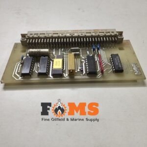 Nor Control Nn-824 Analog To Digital Converter Pcb Card