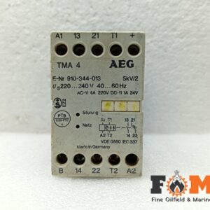 Aeg Tma 4 Overload Protection Relay