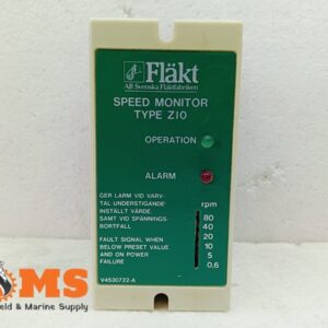 Flakt Zi0 Speed Monitor