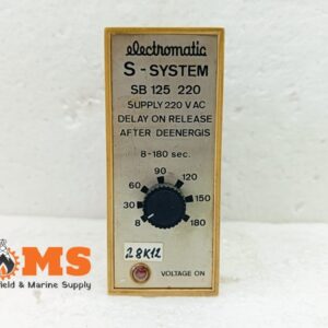 Electromatic S-System Sb 125 220 Delay On Release Timer