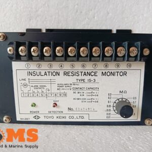 Toyo Keiki Is-3 Insulation Resistance Monitor