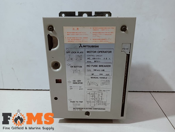 Mitsubishi Nf400-Se No-Fuse Breaker With Motor Operator - Image 15
