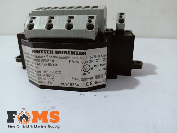 Pintsch Bubenzer Hwr-Pe400/150/5 Ul Half Way Rectifier - Image 4