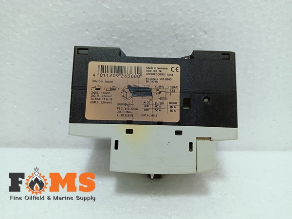 Siemens 3rv1011-1ha10 Motor Protection Circuit Breaker - Image 5