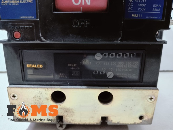 Mitsubishi Nf400-Se No-Fuse Breaker With Motor Operator - Image 6