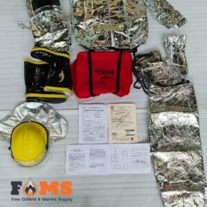 ALUMINIUM DFXF-93-A FIRE MAN OUTFIT SUIT IMPA:330901