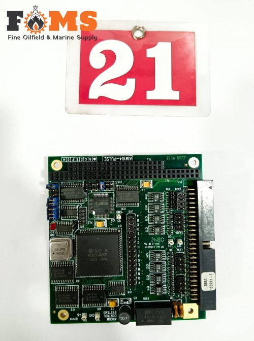 ARCOM J580 CONTROL SYSTEM LTD ELECTRIC BOARD AIM104-PULSE PCB CARD - Image 3