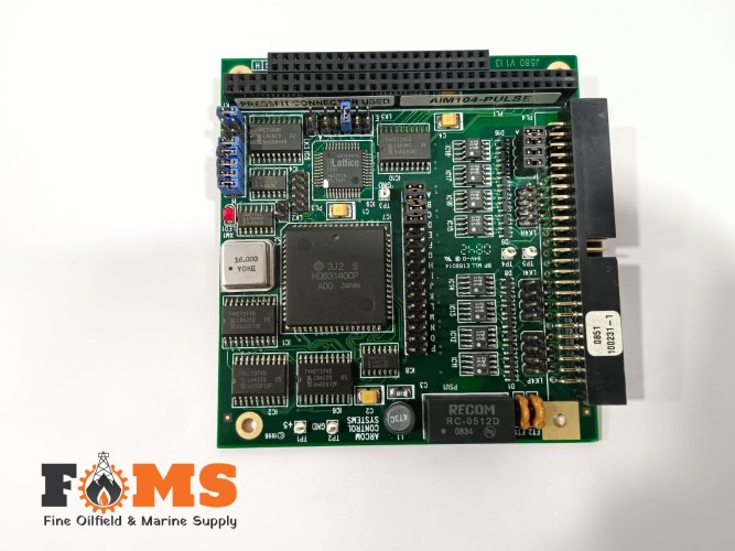 ARCOM J580 CONTROL SYSTEM LTD ELECTRIC BOARD AIM104-PULSE PCB CARD