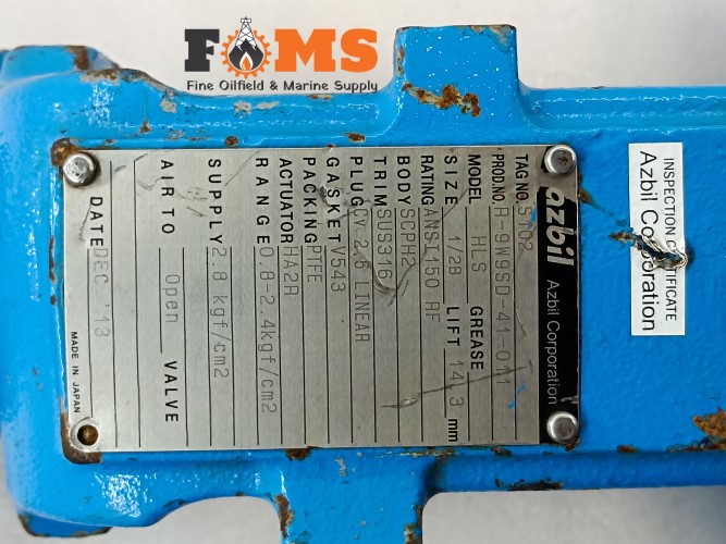 AZBIL CORPORATION HLS OPEN VALVE - Image 6