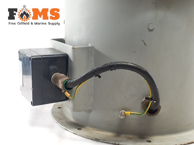 Hison Axial Flow Fans MODEL-400-4-A1-4 MOTOR KW= 0.55 FAN NO.-H4B516/16 - Image 2