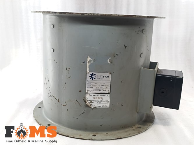Hison Axial Flow Fans MODEL-400-4-A1-4 MOTOR KW= 0.55 FAN NO.-H4B516/16 - Image 10