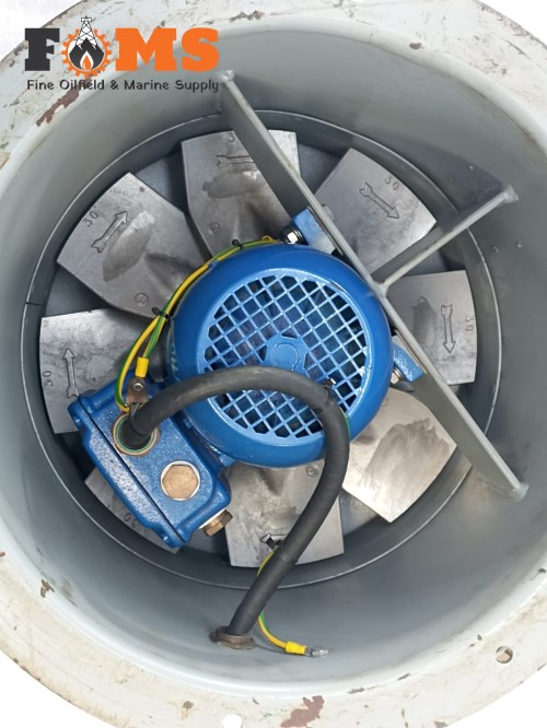 Hison Axial Flow Fans MODEL-400-4-A1-4 MOTOR KW= 0.55 FAN NO.-H4B516/16 - Image 15