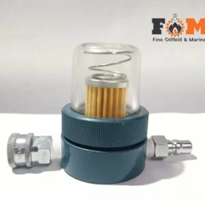 Inline Pneumatic Air Compressor Line Filter Nitto Cupla Fittings